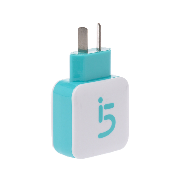 CARGADOR 220V A IPHONE 2.1A 2PORT Y CAB. IGLU5