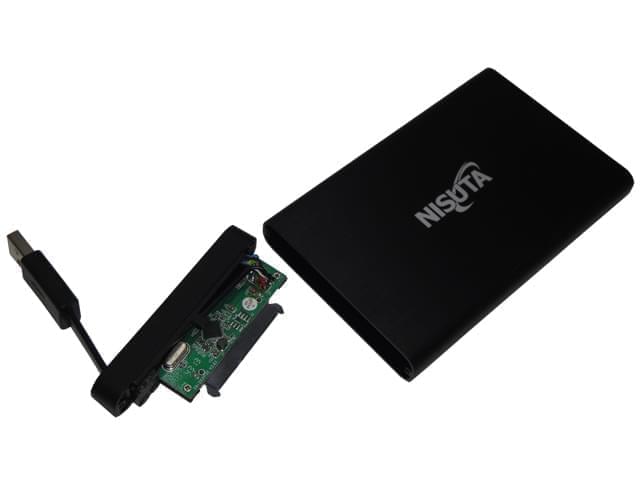CASE DISK NISUTA USB 3.0 PARA DISCO SATA 2,5