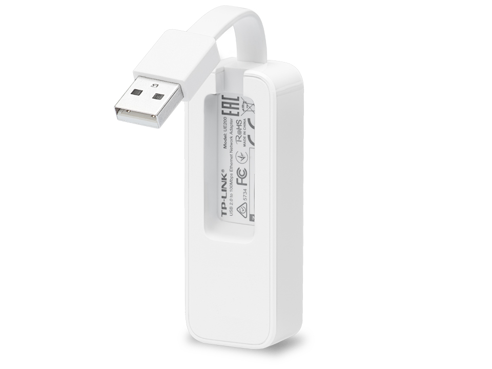 ADAPTADOR DE RED TP-LINK USB 2.0 LAN 100MBPS UE200