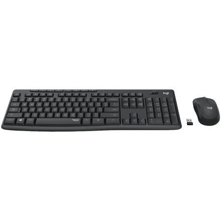 TECLADO+MOUSE LOGITECH WIRELESS MK295 SILENT BLK 920-009792