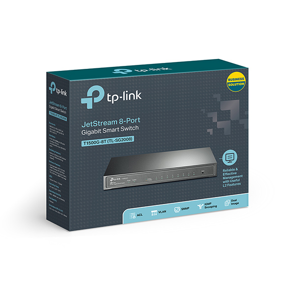 SWITCH TP LINK JETSTREAM 8 PORTS GIGABIT