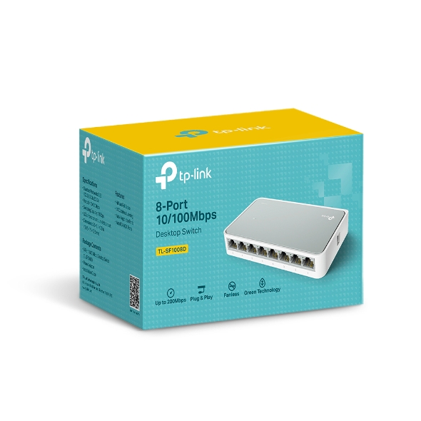 SWITCH TP-LINK 8PORTS 10/100 DESKTOP