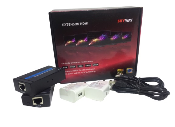 EXTENSOR HDMI SKYWAY 60m x UTP