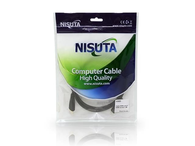 CABLE NISUTA HDMI A MICRO HDMI 2 MTS 2.0V 4K