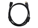CABLE NISUTA HDMI ALARGUE M-H 1.8M v2.0 CON FILTROS 2160P 4K