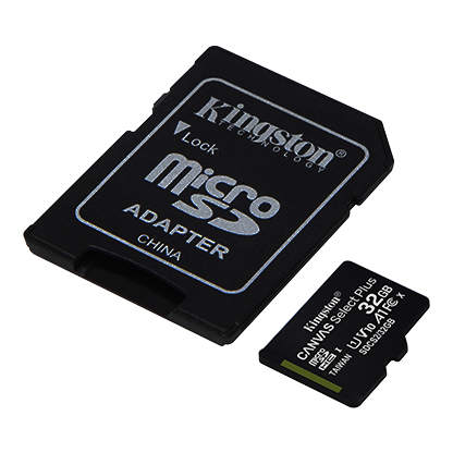 MEMORIA SD KINGSTON  32G MICROSD CANVAS SP C10