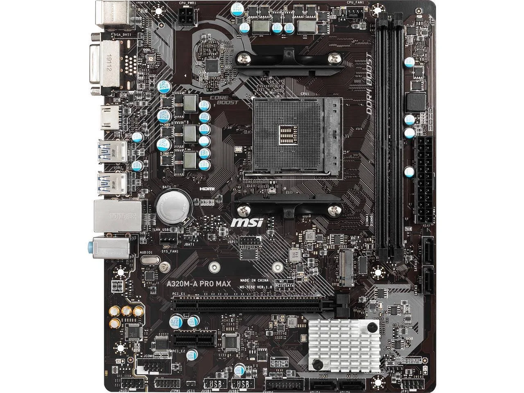 MOTHERBOARD MSI A320M-A PRO MAX SAM4 