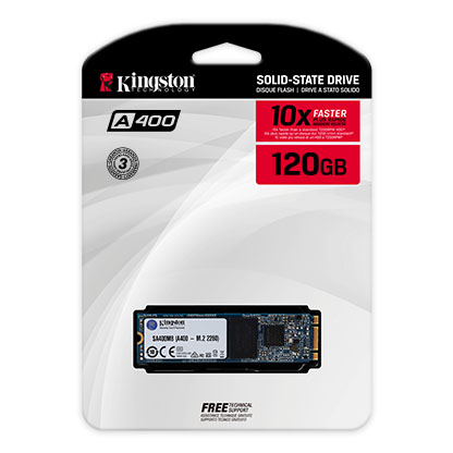 DISCO RIGIDO SSD KINGSTON  120G   A400 M.2