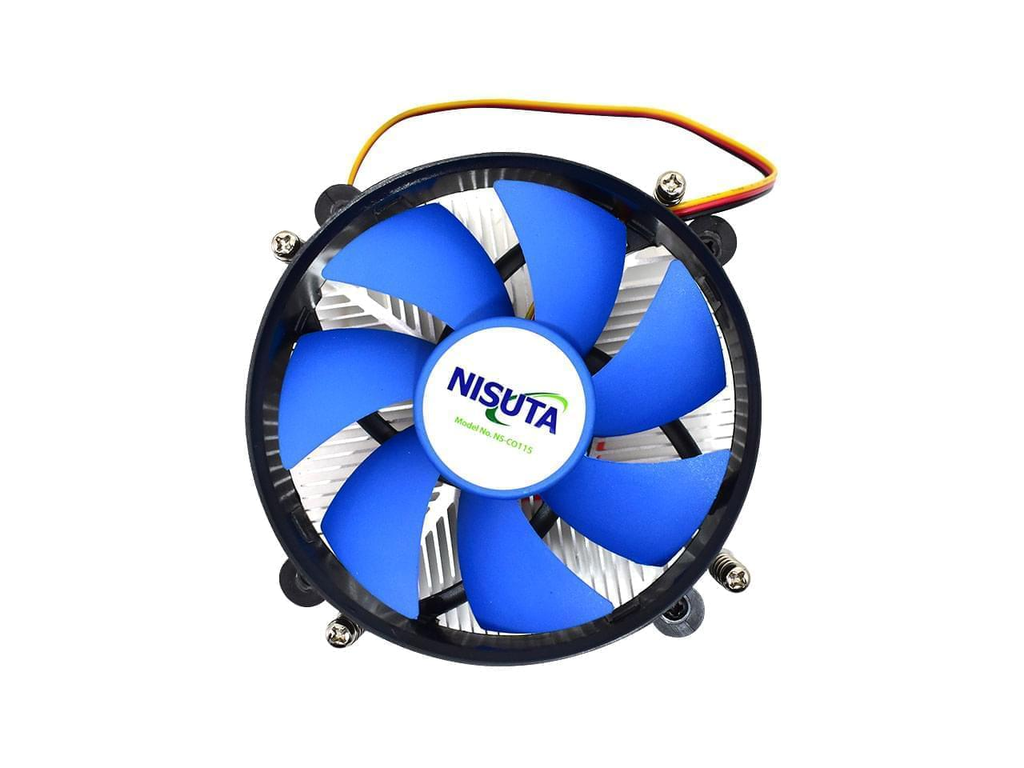 COOLER NISUTA PARA SOCKET 1150/1151/1155/1156 INTEL CORE i3/i5/i7