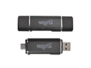 LECTOGRABADOR NISUTA DE TARJETAS DE MEMORIA MULTIFUNCION CON CONECTOR NISUTA  USB C, USB 2,0 Y MICRO USB