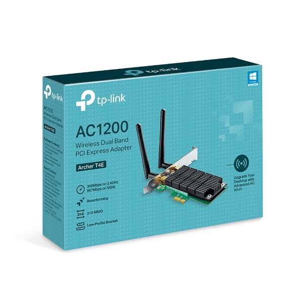 PLACA RED PCI-E TP-LINK ARCHER T4E AC1200 DUALBAND