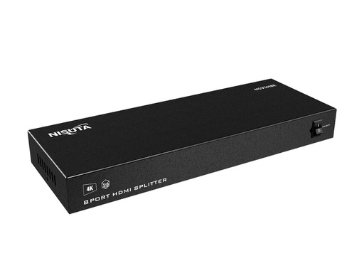 [NSVSH8E] SPLITTER NISUTA HDMI 1.4b DE 8 PUERTOS 4K 3D
