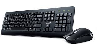[31330001414] TECLADO + MOUSE GENIUS KM-160 USB BLACK SP