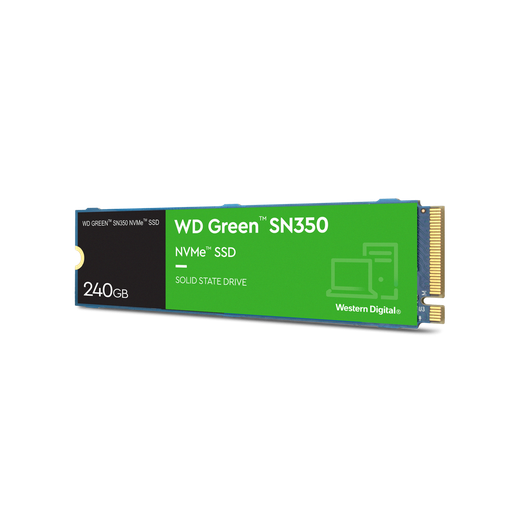 [WDS240G2G0C] DISCO RIGIDO WESTERN DIGITAL SSD  240G GREEN M.2 SN350 NVME