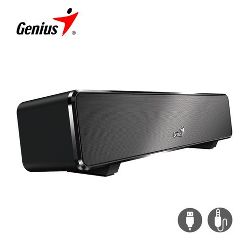 [31730024400] PARLANTES GENIUS SOUNDBAR 100 USB BLACK -